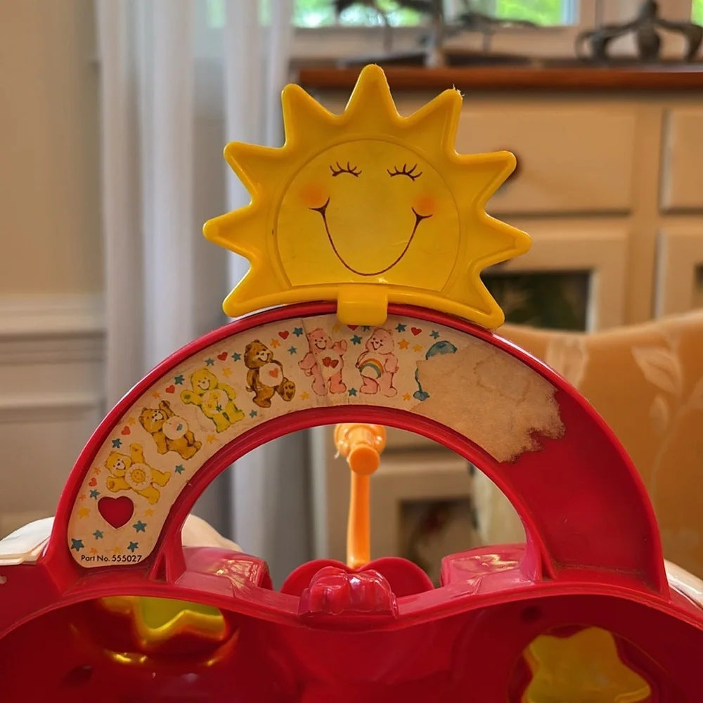 Care Bears Heart Care A Lot Playset & Three Care Bears